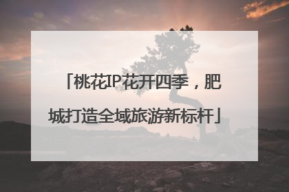桃花IP花开四季，肥城打造全域旅游新标杆